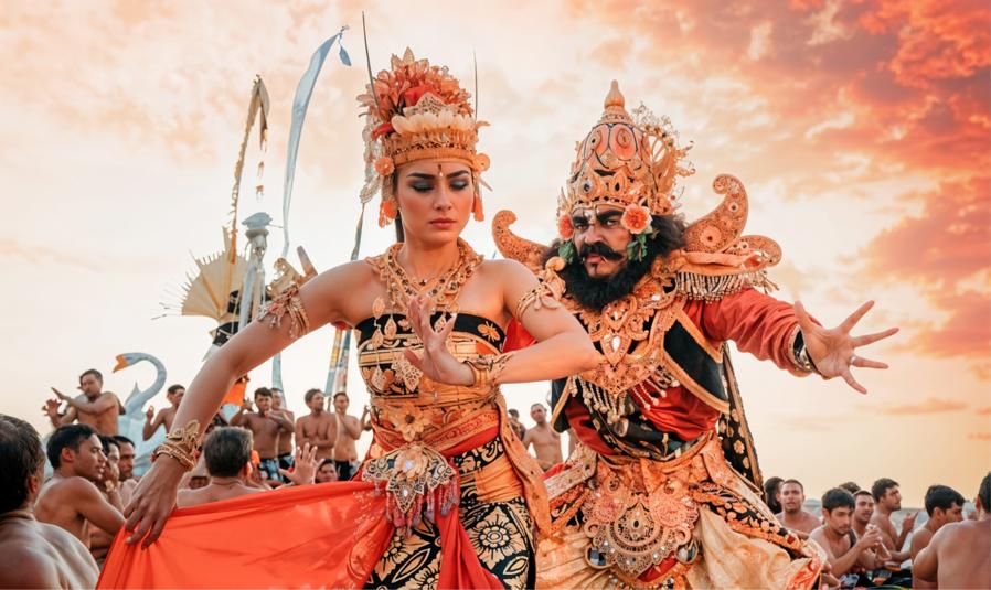 South Bali Highlights: Turtle Sanctuary, Uluwatu Temple, Melasti Beach, Kecak Dance