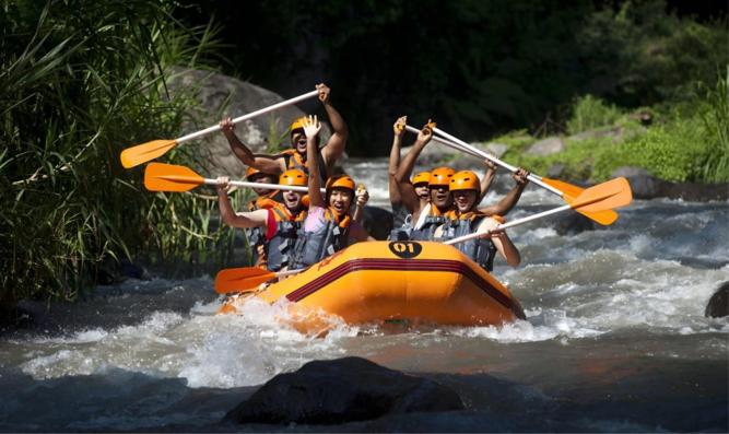 Ayung River White Water Rafting