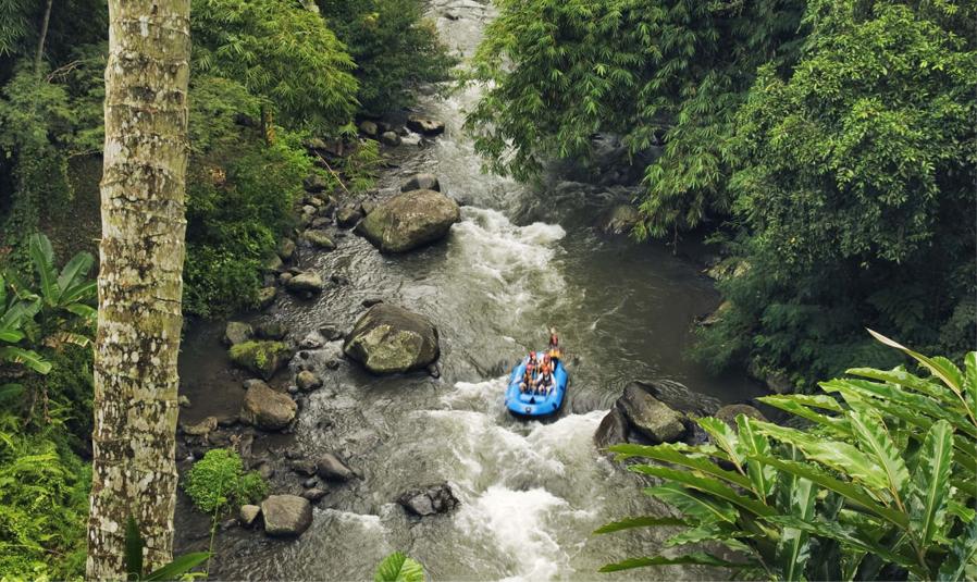 Ayung River White Water Rafting