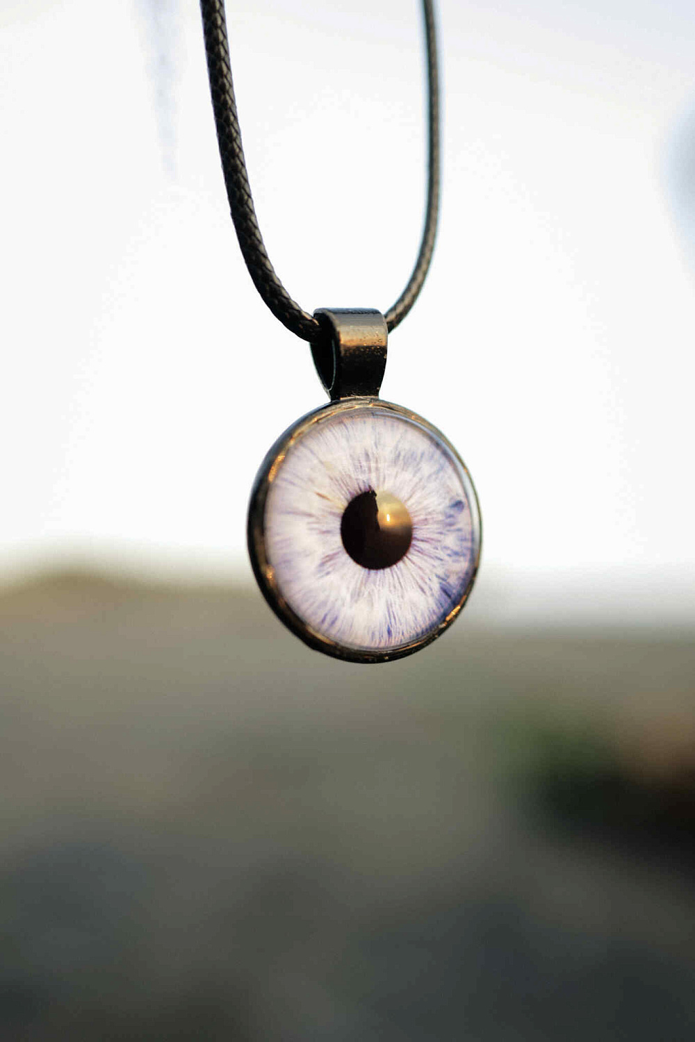 Создание украшений с фото сетчатки глаза