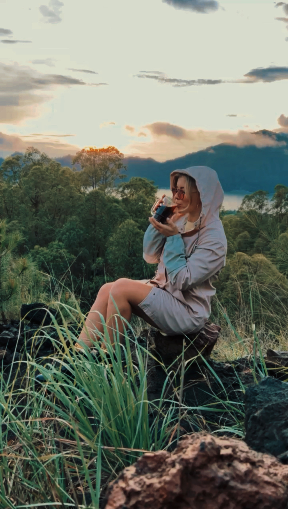 Вулкан Батур: восхождение и рассвет