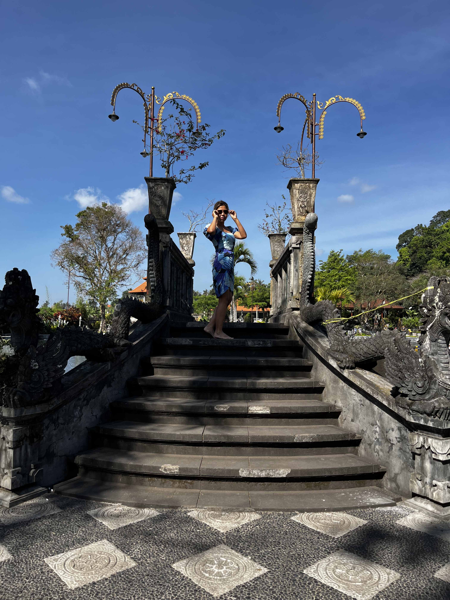 Знаменитые «Ворота в небеса» храма Пура Лемпуянг и королевский сад Тирта Гангга
