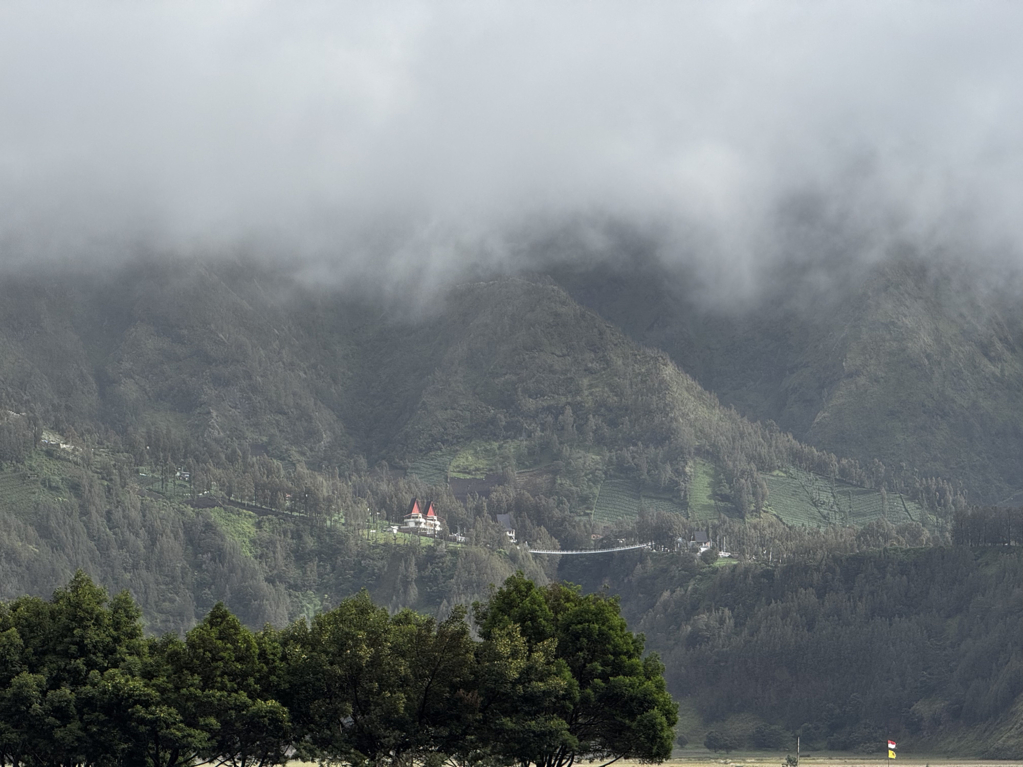 Рассвет на вулкане Бромо