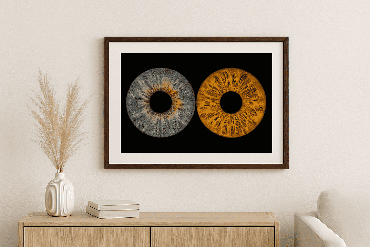 Создание украшений с фото сетчатки глаза