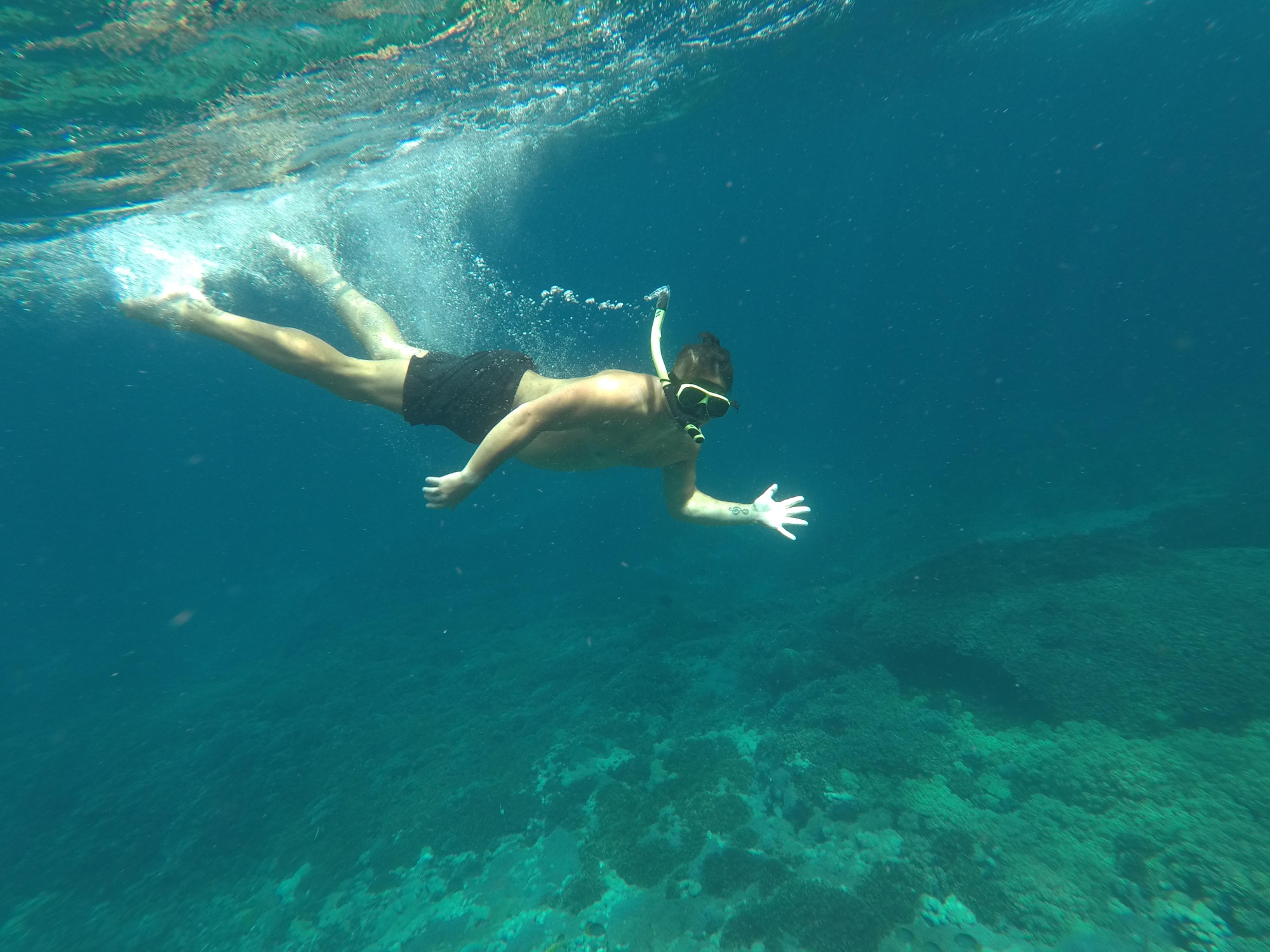 Снорклинг в Голубой лагуне Снорклинг в Голубой лагуне